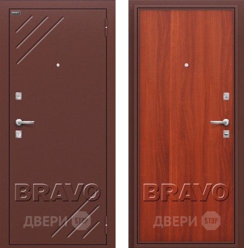 Дверь Bravo Оптим Стандарт Итальянский Орех в Реутове