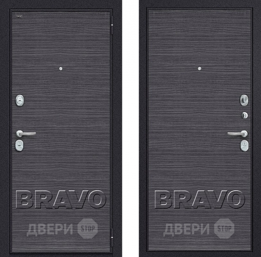 Входная металлическая Дверь Groff Т3-300 Black Wood в Реутове