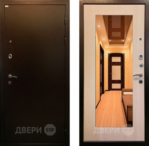 Входная металлическая Дверь Ратибор Милан 3К зеркало Экодуб в Реутове