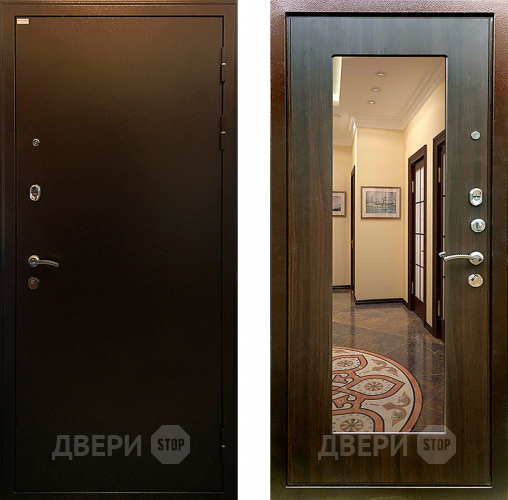 Входная металлическая Дверь Ратибор Милан зеркало Эковенге в Реутове