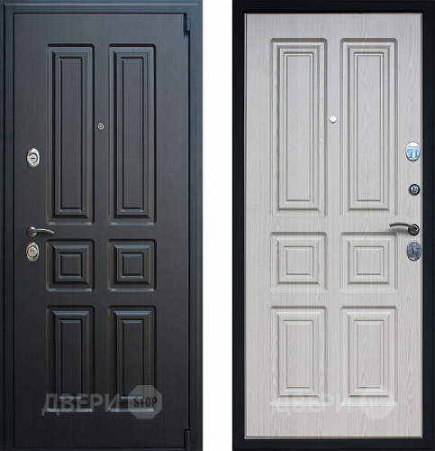 Входная металлическая Дверь АСД Атлант Белёный дуб в Реутове