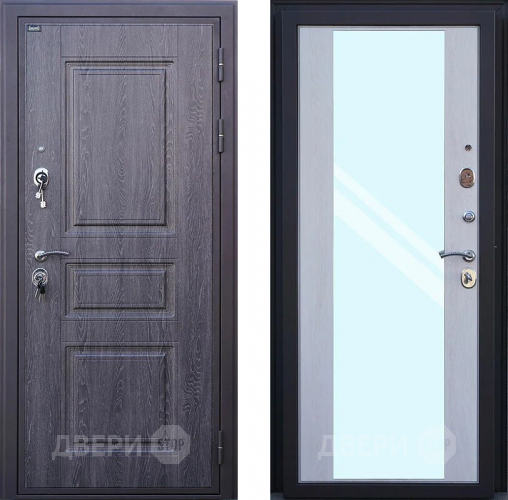 Входная металлическая Дверь Шелтер (SHELTER) Филадельфия Зеркало в Реутове