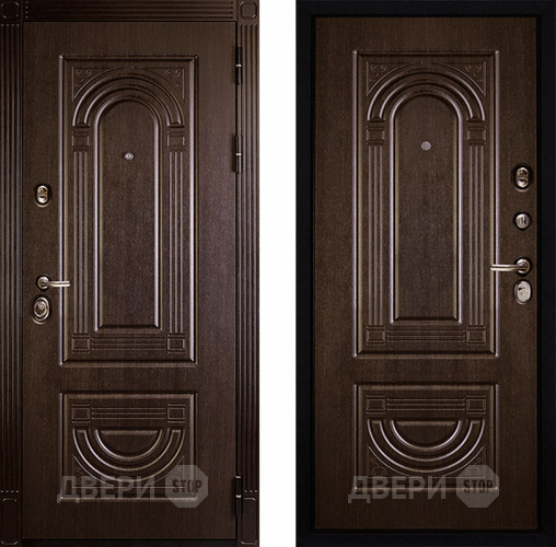 Входная металлическая Дверь Сударь МД-32 Венге в Реутове