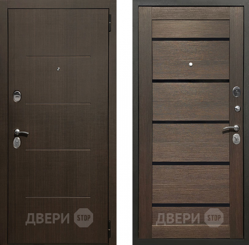 Входная металлическая Дверь Престиж Люкс Арабика/Темный орех в Реутове