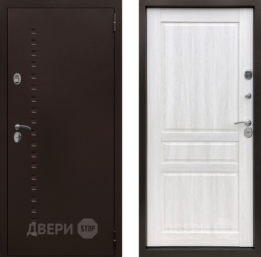 Входная металлическая Дверь Престиж Термо Классик Дуб филадельфия крем в Реутове