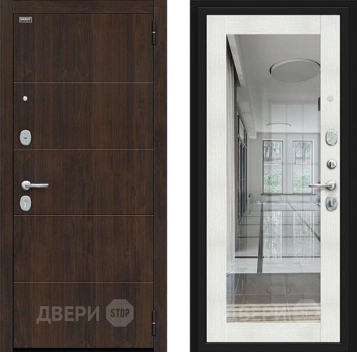 Входная металлическая Дверь Bravo Флэт Kale Almon/Bianco Veralinga в Реутове