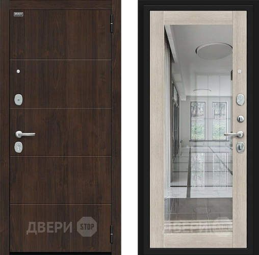Входная металлическая Дверь Bravo Флэт Kale Almon/Cappuccino Veralinga в Реутове