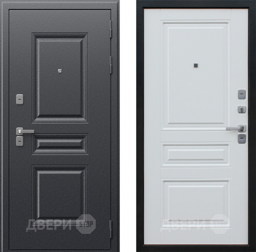 Входная металлическая Дверь АСД Терморазрыв Диксон Белый матовый в Реутове