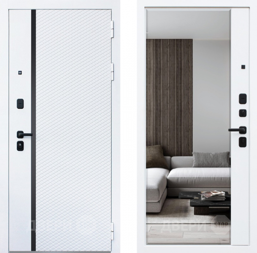 Входная металлическая Дверь АСД Ливерпуль с зеркалом в Реутове