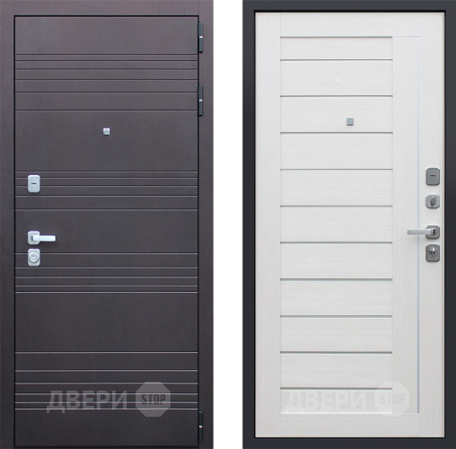 Входная металлическая Дверь АСД Дуэт Лиственница белая в Реутове