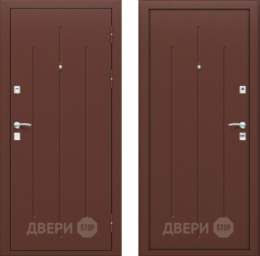 Входная металлическая Дверь Bravo Стройгост 7-2 Металл в Реутове