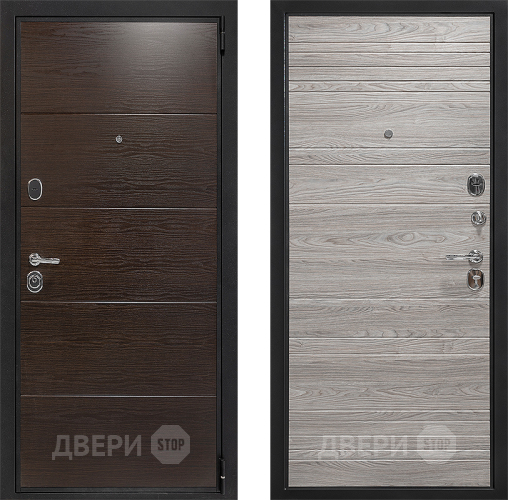 Входная металлическая Дверь Дверной Континент Белград Вяз Каньон Какао в Реутове