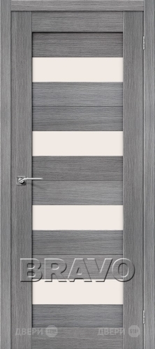 Межкомнатная дверь Порта-23 (Grey Veralinga) в Реутове