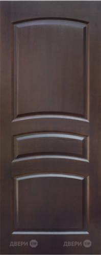 Межкомнатная дверь 16-ПГ темный лак в Реутове