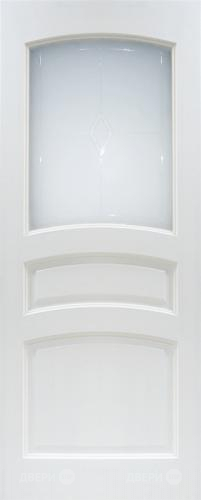 Межкомнатная дверь 16-ПО белый лоск в Реутове