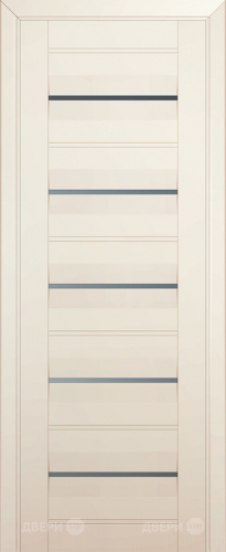 Межкомнатная дверь ProfilDoors 48U магнолия-сатинат (графит) в Реутове