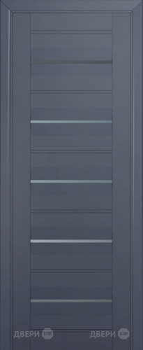 Межкомнатная дверь ProfilDoors 48U антрацит (графит) в Реутове