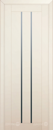 Межкомнатная дверь ProfilDoors 49U магнолия-сатинат (графит) в Реутове