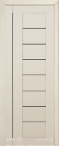 Межкомнатная дверь ProfilDoors 17U магнолия сатинат (графит) в Реутове