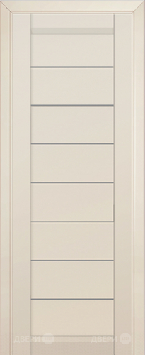 Межкомнатная дверь ProfilDoors 71U магнолия сатинат (графит) в Реутове