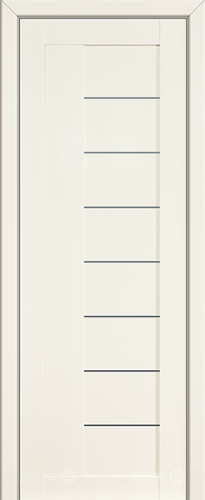 Межкомнатная дверь ProfilDoors 17L магнолия люкс (графит) в Реутове