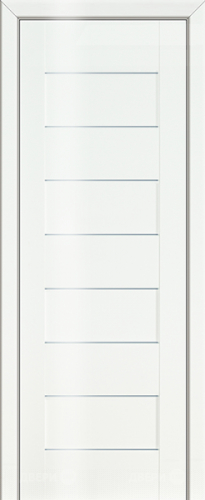 Межкомнатная дверь ProfilDoors 45L белый люкс (графит) в Реутове