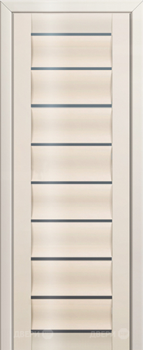 Межкомнатная дверь ProfilDoors 76L магнолия люкс (графит) в Реутове