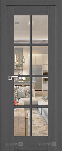 Межкомнатная дверь ProfilDoors 101X пекан темный (матовое) в Реутове