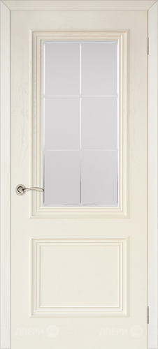Межкомнатная дверь Валенсия-4 ПО слоновая кость в Реутове