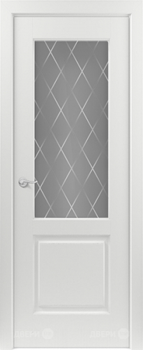 Межкомнатная дверь Венеция ПО RAL 9003 (ромб) в Реутове