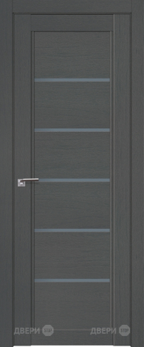 Межкомнатная дверь ProfilDoors 2-76 XN Грувд (графит) в Реутове