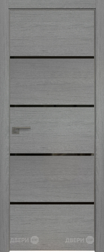 Межкомнатная дверь ProfilDoors 20 ZN Грувд (черный лак) в Реутове