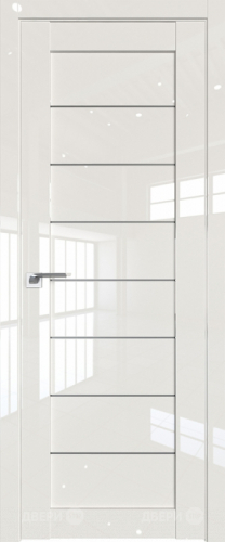 Межкомнатная дверь ProfilDoors 71L Магнолия люкс (графит) в Реутове