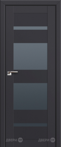 Межкомнатная дверь ProfilDoors 72U Антрацит (графит) в Реутове