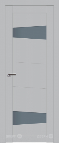 Межкомнатная дверь ProfilDoors 2-84U Манхэттен (графит) в Реутове