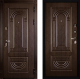 Входная металлическая Дверь Сударь МД-32 Венге в Реутове