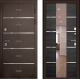 Входная металлическая Дверь (Дверной Континент) Савона с зеркалом Венге в Реутове