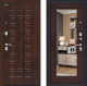 Входная металлическая Дверь Bravo Оптим Урбан с зеркалом Wenge Veralinga в Реутове