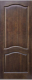 Межкомнатная дверь 7-ПГ темный лак в Реутове