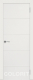 Межкомнатная дверь Граффити 2 ПГ белая эмаль в Реутове