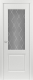 Межкомнатная дверь Венеция ПО RAL 9003 (ромб) в Реутове