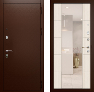 Дверь с зеркалом Райтвер Президент 860х2050 мм