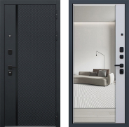 Дверь АСД Ньюкасл с зеркалом