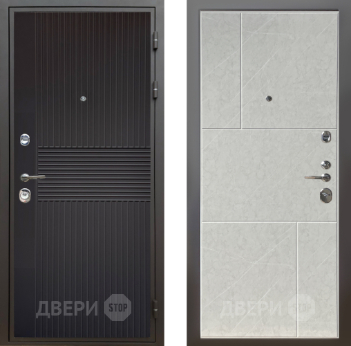 Входная металлическая Дверь Шелтер (SHELTER) Комфорт Черная шагрень 9 Гранит лава лайт в Реутове