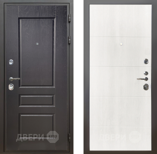 Входная металлическая Дверь Шелтер (SHELTER) Комфорт Дуб английский 7 Дуб филадельфия крем в Реутове