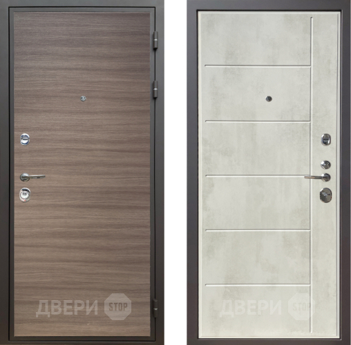 Дверь Шелтер (SHELTER) Комфорт Дуб тоскано поперечный 11 Бетон крем в Реутове