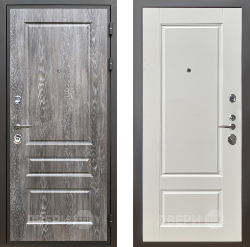 Входная металлическая Дверь Шелтер (SHELTER) Комфорт Дуб шале серебро 5 Силк тирамиссу в Реутове