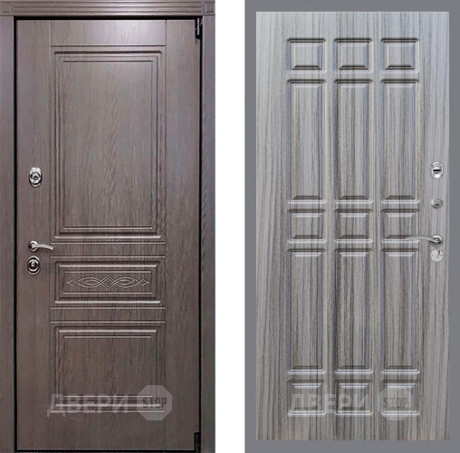 Входная металлическая Дверь Рекс (REX) Пренмиум-S FL-33 Сандал грей в Реутове