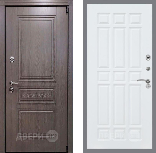 Входная металлическая Дверь Рекс (REX) Пренмиум-S FL-33 Силк Сноу в Реутове