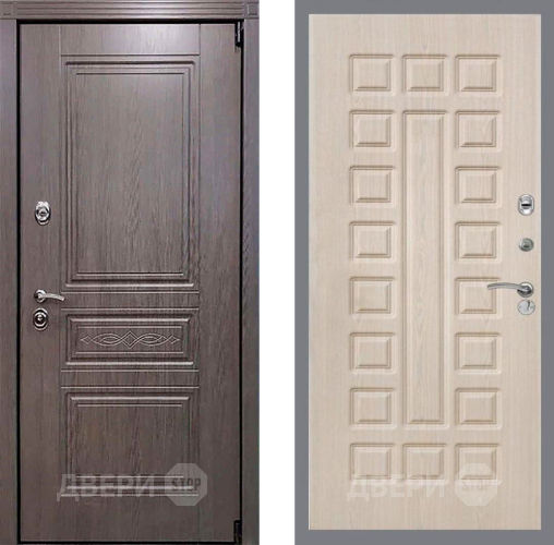 Входная металлическая Дверь Рекс (REX) Пренмиум-S FL-183 Беленый дуб в Реутове